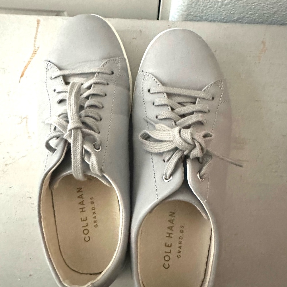 Cole Haan Gray Minimalist Sneakers